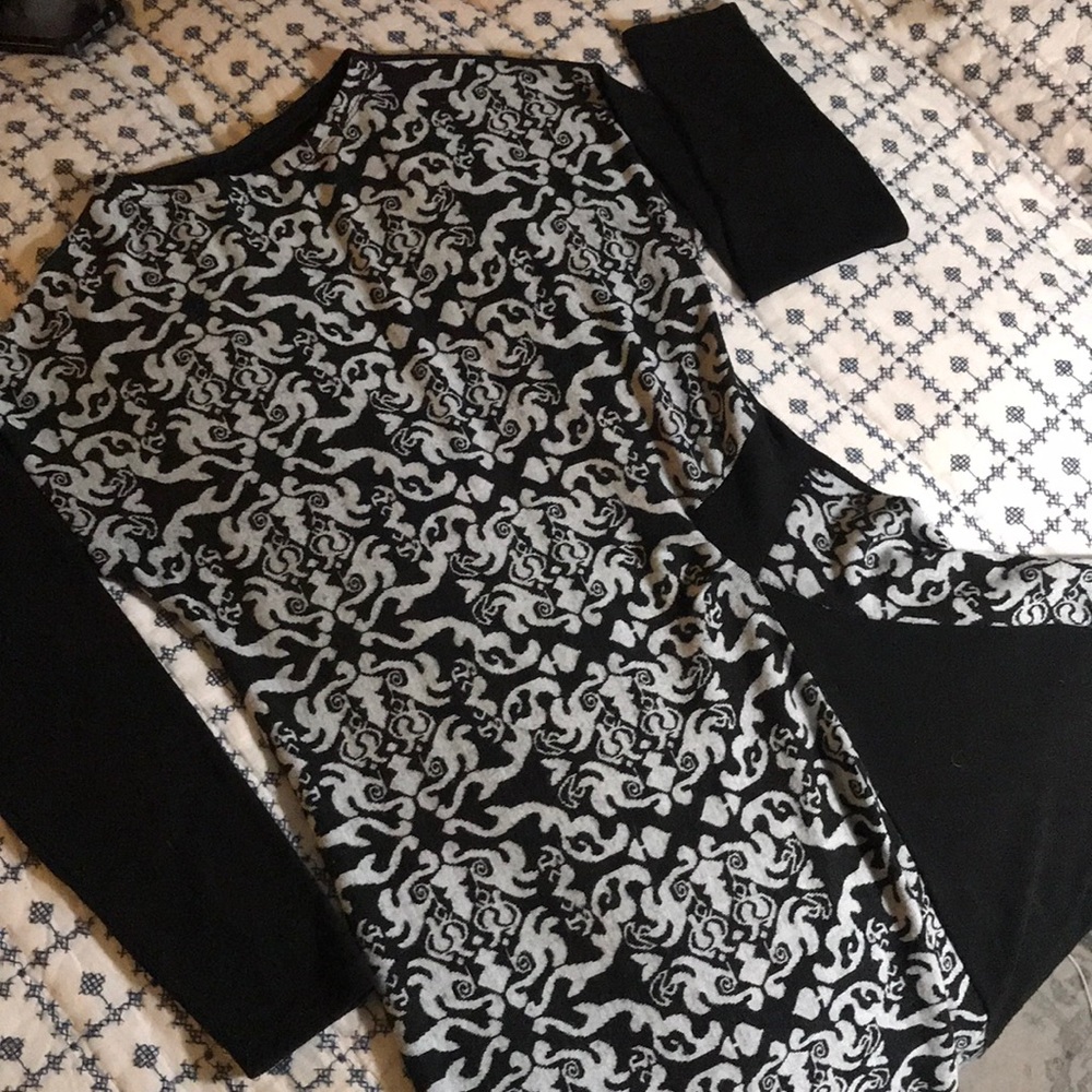 Damask Tunic Sweater